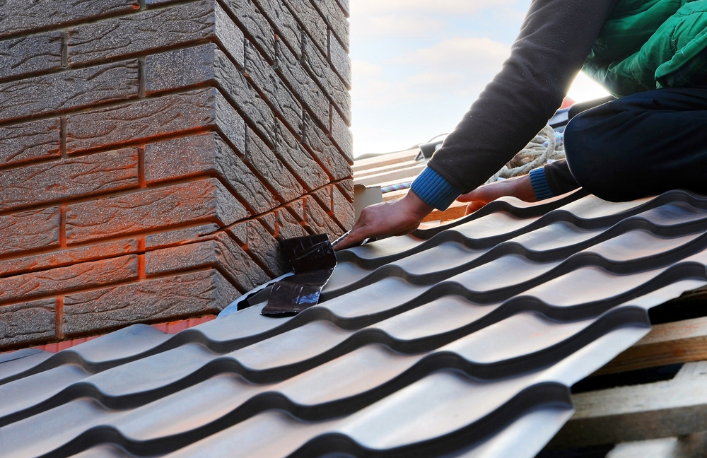 Roofers in Southport installing a new pitched roof