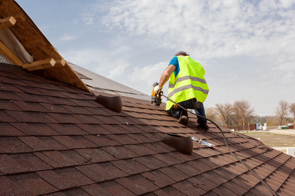 Completed roofing project in Southport